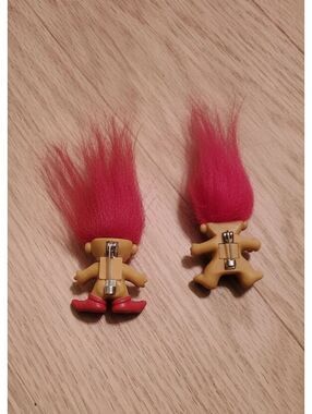 Vintage Russ Berrie Troll Doll Brooch Pins